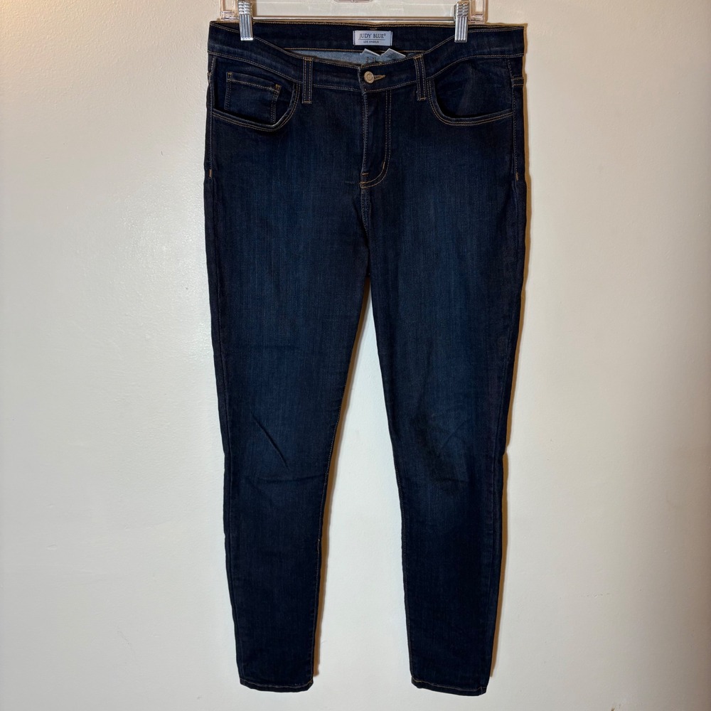 Judy Blue Skinny Jeans Size 15/32 Dark Wash Indigo Denim